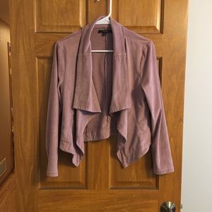 Mauve Suede jacket